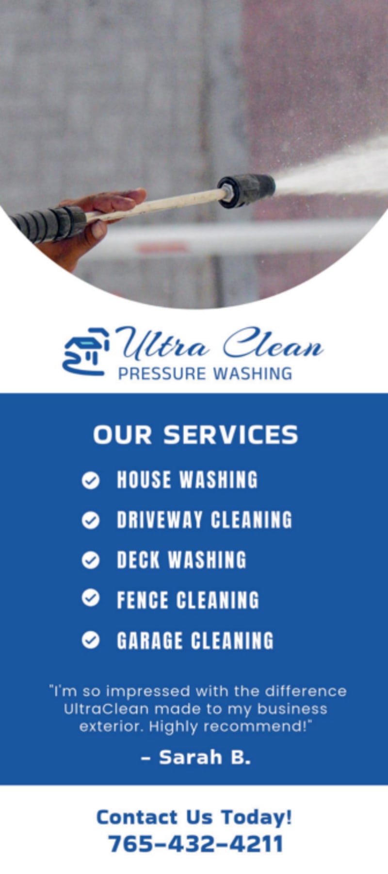 Promotional Pressure Washing  pr079xjesy  Side 2 Image